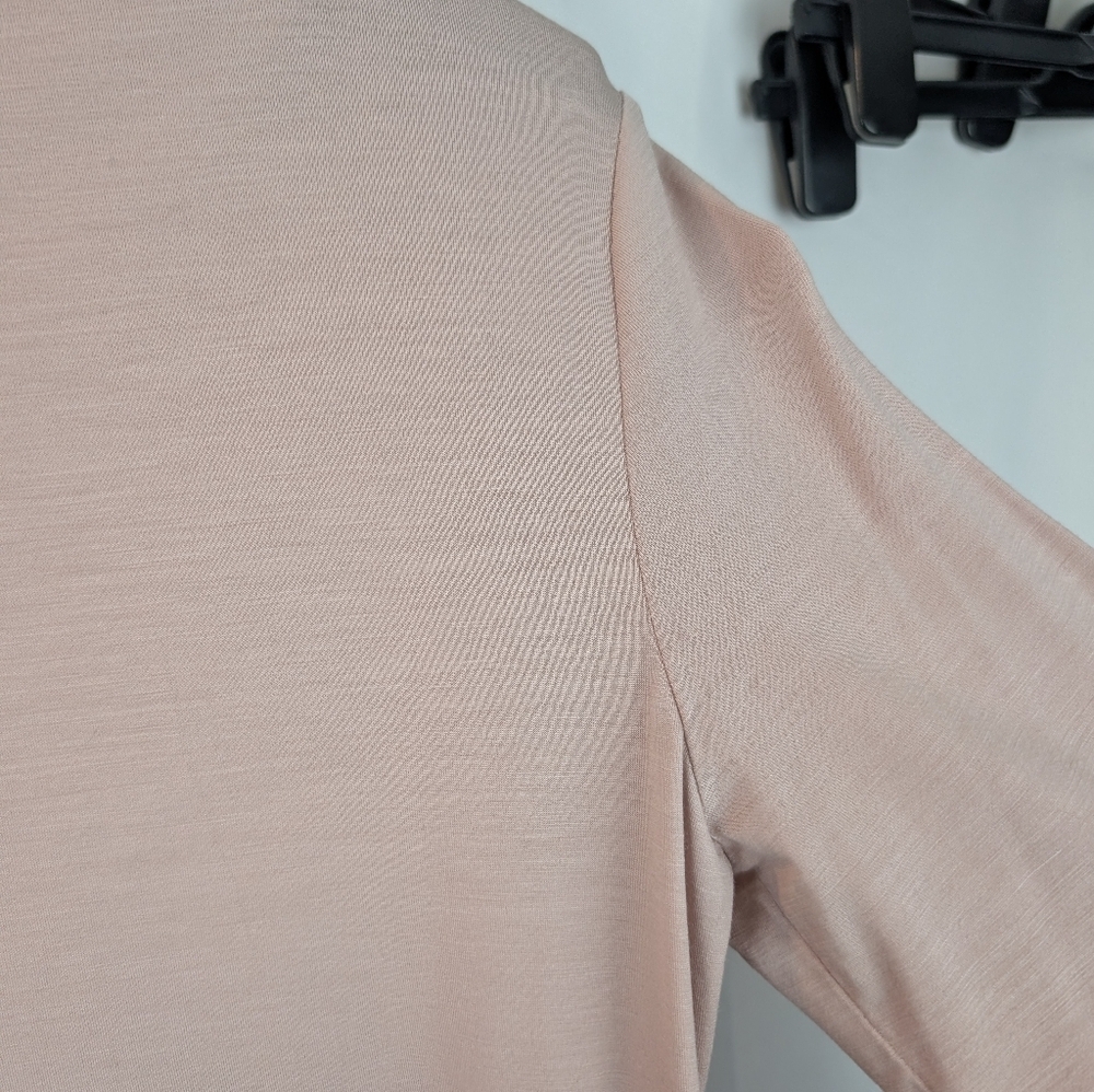 Maison Martin Margiela Women's Pink Turtleneck Top Size XL In GUC - Picture 13 of 14